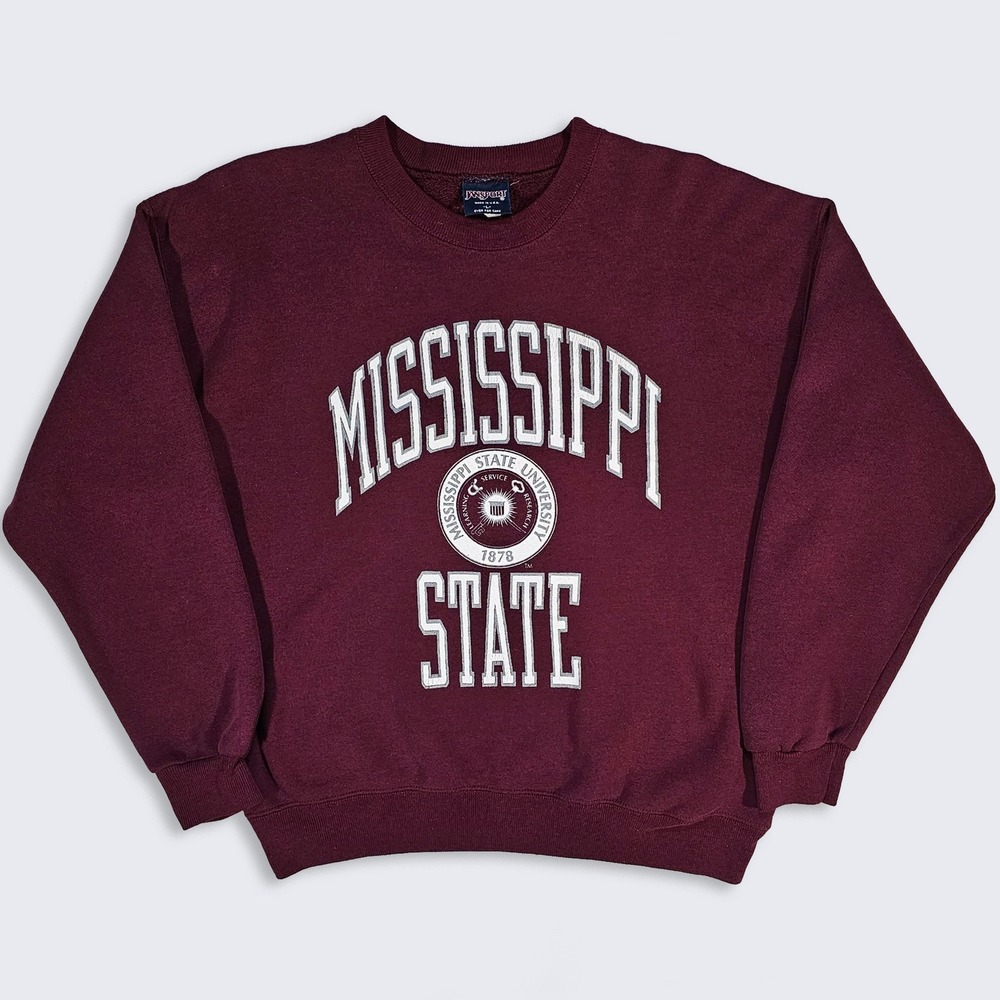 Mississippi State Bulldogs Vintage 90s Jansport Crewneck Sweatshirt